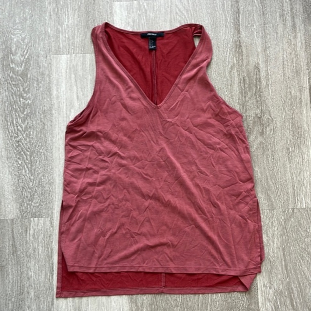 Rust Tank Top with Slip